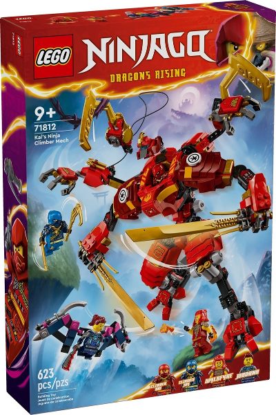LEGO® NINJAGO® 71812 - Robotul ninja catarator al lui Kai