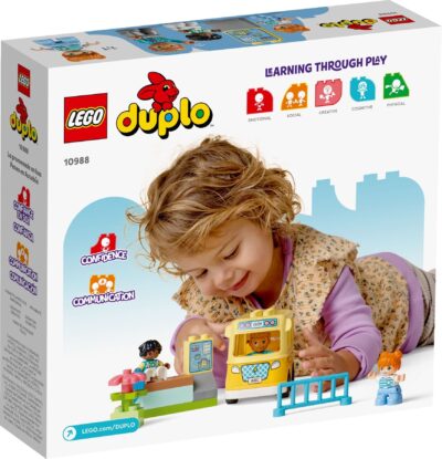 LEGO® DUPLO Town 10988 - Calatoria cu autobuzul