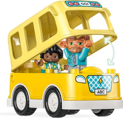 LEGO® DUPLO Town 10988 - Calatoria cu autobuzul