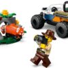 LEGO® City 60424 - Explorator al junglei pe ATV pe urmele unui panda rosu