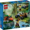 LEGO® City 60424 - Explorator al junglei pe ATV pe urmele unui panda rosu