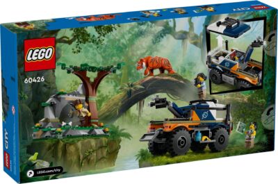 LEGO® City 60426 - Camionul off-road al unui explorator al junglei