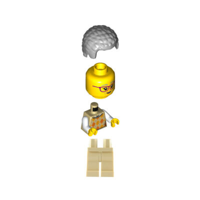Lego Minifigures twn491 - Vizitator muzeu femeie