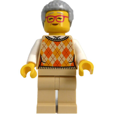 Lego Minifigures twn491 - Vizitator muzeu femeie