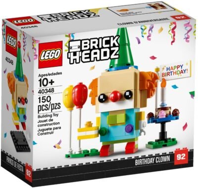 Lego Brickheadz 40348 - Clovn de ziua de nastere