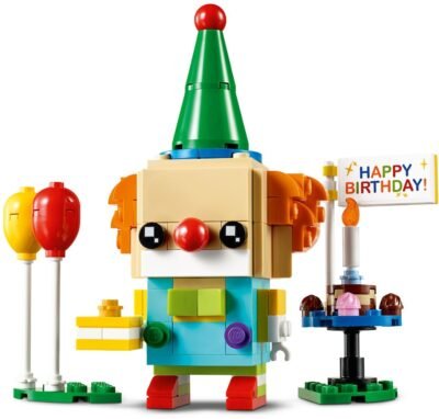 Lego Brickheadz 40348 - Clovn de ziua de nastere