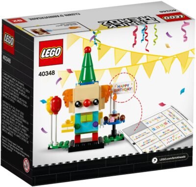 Lego Brickheadz 40348 - Clovn de ziua de nastere