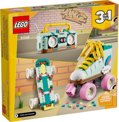 LEGO® Creator 31148 - Patina cu rotile retro (3:1)