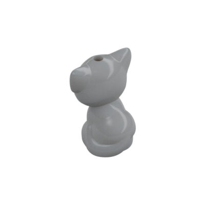 lego-sitting-cat-small-with-dark-stone-gray-muzzle-and-paws-1744277 LEGO Minifigures 69902pb05 - Pisicuta