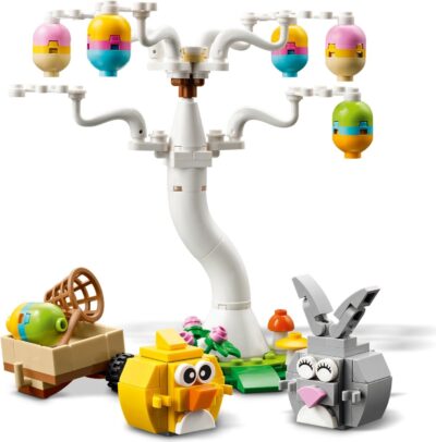 Lego Seasonal 40808 - Iepuras si vanatoare de oua de Paste