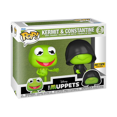 Funko Figurină Pop! The Muppets 74588 - Kermit & Constantine (HT) 2-Pack