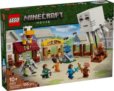LEGO® Minecraft™ 21273 - Atacul baloanelor Ghast asupra satului