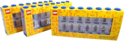 Lego Gear 5006155 - Cutie albastra pentru 16 minifigurine (#40660005)