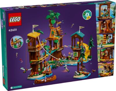 LEGO® Friends 42631 - Casa din copac din tabara de aventuri