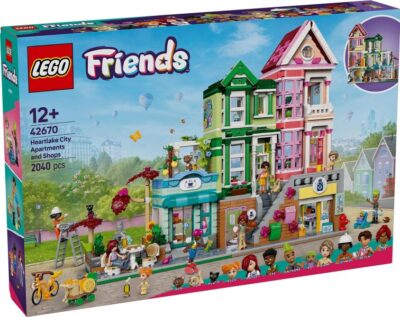 LEGO® Friends 42670 - Apartamente si magazine in orasul Heartlake