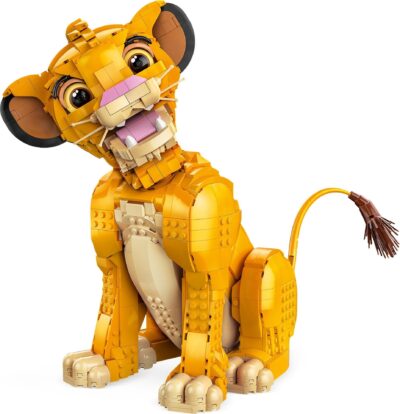 LEGO® Disney Classic 43247 - Adolescentul Simba, Regele Leu