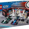 60444-1 LEGO® City 60444 - Garaj F1® si masini Mercedes-AMG si Alpine