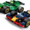 LEGO® City 60445 - Camion F1® cu masinile F1® RB20 si AMR24