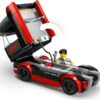 LEGO® City 60445 - Camion F1® cu masinile F1® RB20 si AMR24