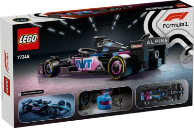 LEGO® Speed Champions 77248 - Masina de curse BWT Alpine F1® Team A524