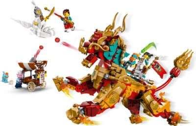 Lego Monkie Kid 80066 - Creatura mitica Qilin