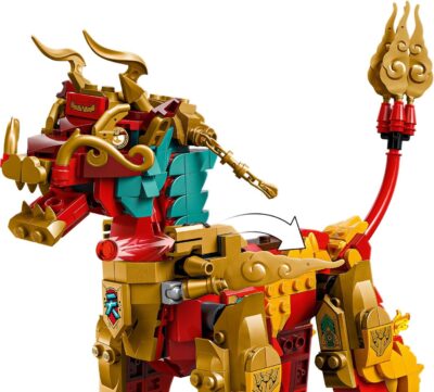 Lego Monkie Kid 80066 - Creatura mitica Qilin