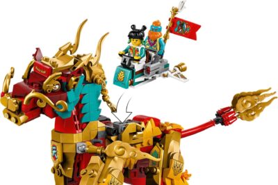 Lego Monkie Kid 80066 - Creatura mitica Qilin