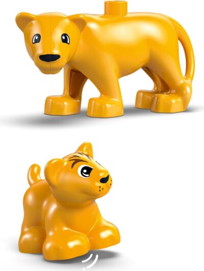 LEGO® DUPLO 10442 - Familii de animale salbatice: Pinguini si lei