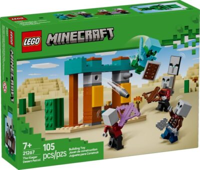 LEGO® Minecraft™ 21267 - Patrula Illager de desert
