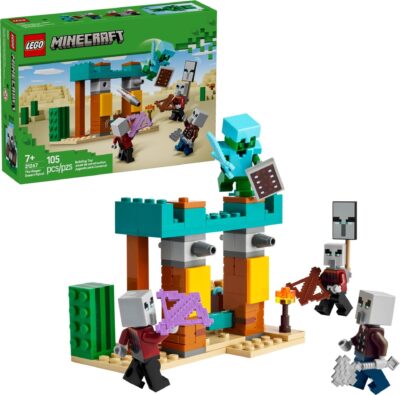 LEGO® Minecraft™ 21267 - Patrula Illager de desert