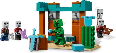 LEGO® Minecraft™ 21267 - Patrula Illager de desert