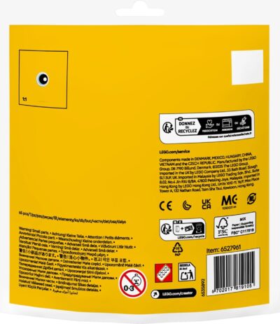 Lego Creator 30690 - Distracție la pictat, Puișor și ou de Paște