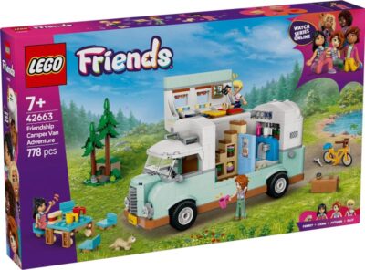 LEGO® Friends 42663 - Aventura in rulota cu prietenii