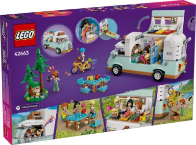 LEGO® Friends 42663 - Aventura in rulota cu prietenii
