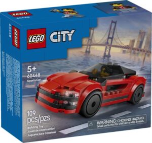 LEGO® City 60448 - Masina sport rosie