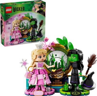 75682_boxprod_v39 LEGO® Wicked 75682 - Figurinele Elphaba si Glinda