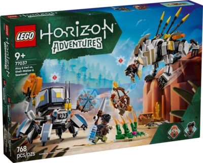 77037-1 LEGO® Horizon Adventures™ 77037 - Aloy si Varl vs. Shell-Walker si Sawtooth