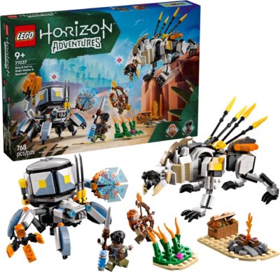 77037_boxprod_v39_en-gb LEGO® Horizon Adventures™ 77037 - Aloy si Varl vs. Shell-Walker si Sawtooth