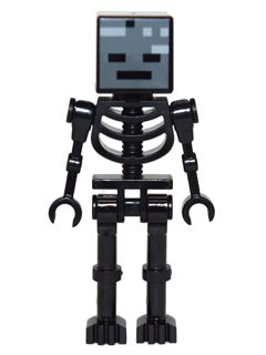 Lego Minifigurină Minecraft min025 - Wither Skeleton