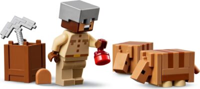 LEGO® Minecraft™ 21269 - Expeditia de minerit cu Tatu