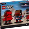 Lego Brickheadz 40668 - Capitanul America si Red Hulk