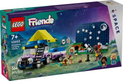 LEGO® Friends 42603 - Vehicul de camping pentru observarea stelelor