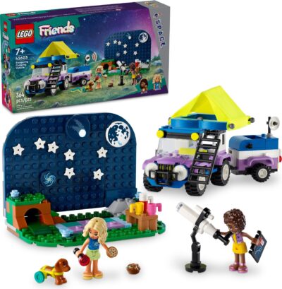 LEGO® Friends 42603 - Vehicul de camping pentru observarea stelelor