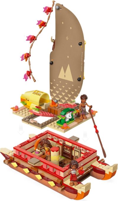 LEGO® Disney Princess™ 43270 - Canoea de aventura a Moanei
