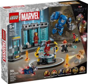 LEGO® Marvel 76315 - Laboratorul lui Iron Man: Sala armurilor