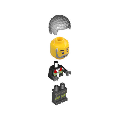 Lego Minifigures cty1716 - Pompier Carunt