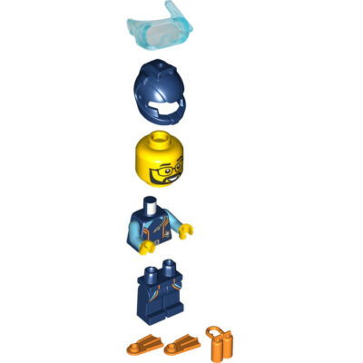 Lego Minifigures cty1656 - Scafandru explorator arctic