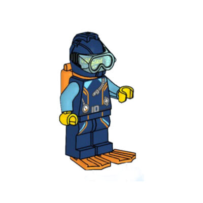 Lego Minifigures cty1656 - Scafandru explorator arctic