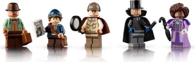 LEGO® Icons 10351 - Sherlock Holmes: Diorama pentru biblioteca