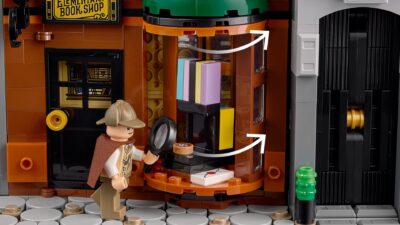 LEGO® Icons 10351 - Sherlock Holmes: Diorama pentru biblioteca